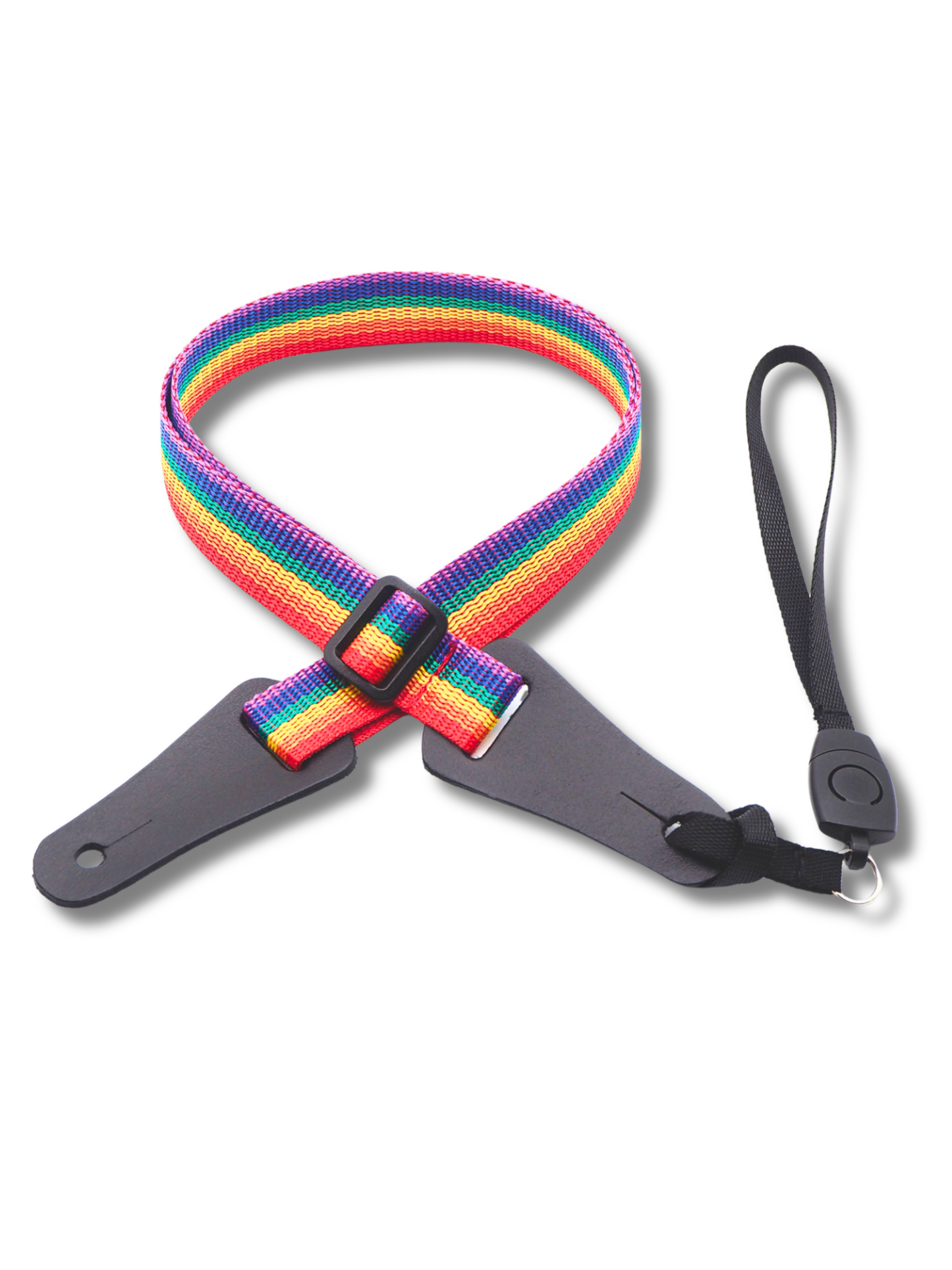 DSL Weaving POLY-RAINBOW Ukulele Strap