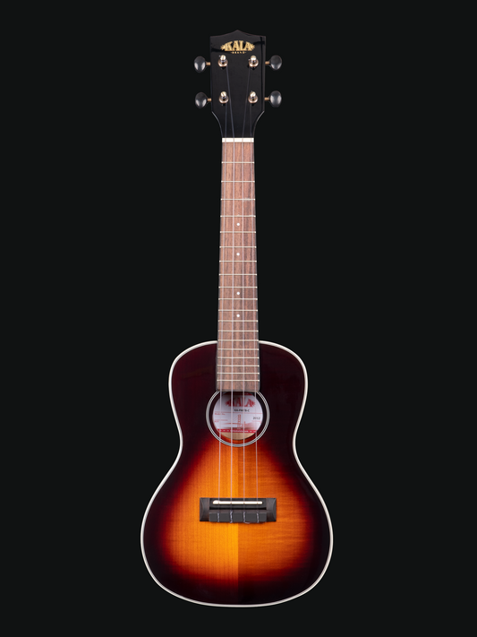 Kala Gloss Flame Maple Ukulele - CONCERT