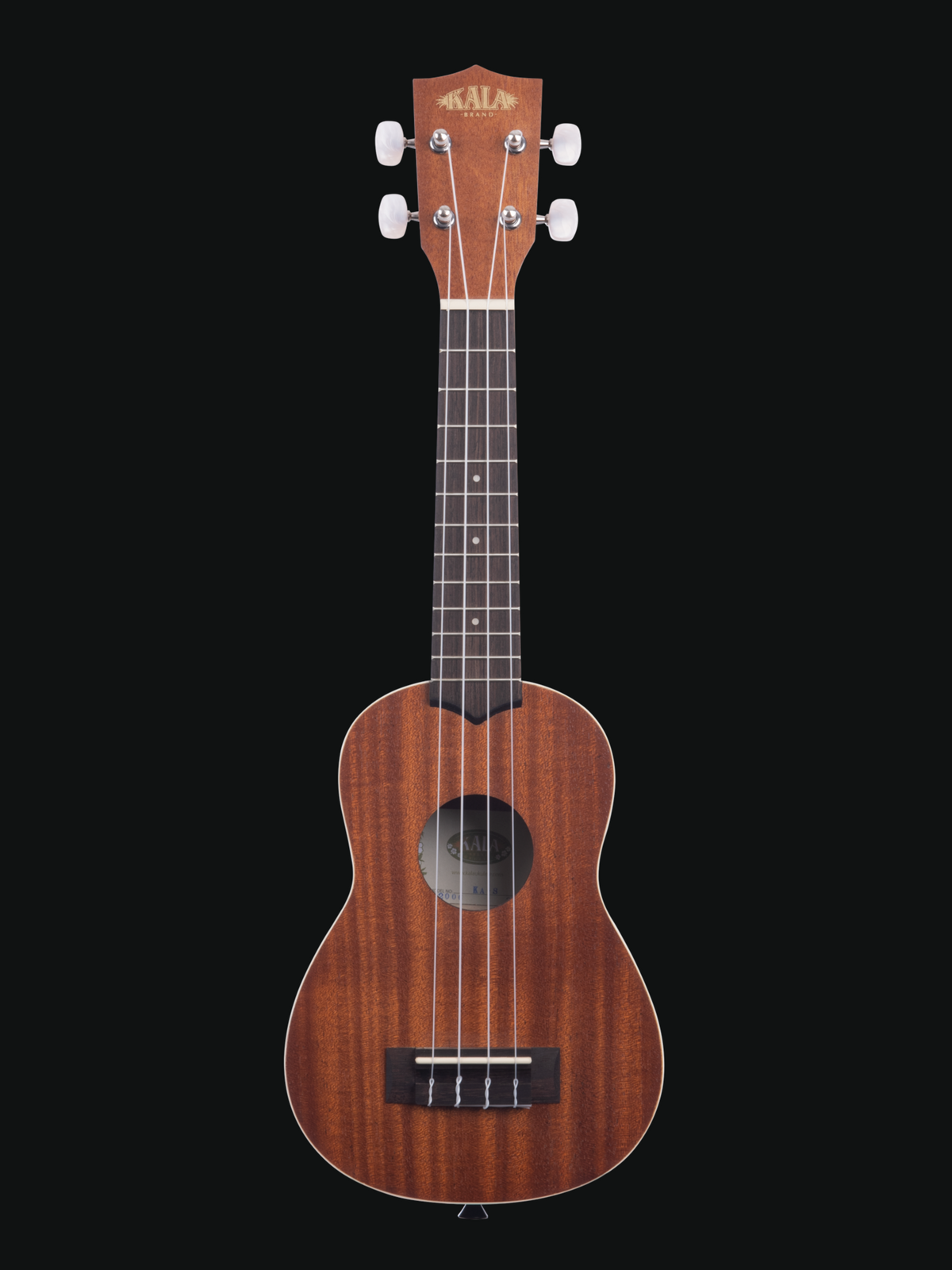 Kala Satin Mahogany Ukulele with Gig Bag - SOPRANO SIZE