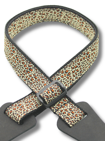 DSL Weaving POLY-LEOPARD Ukulele Strap