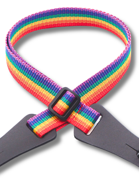 DSL Weaving POLY-RAINBOW Ukulele Strap