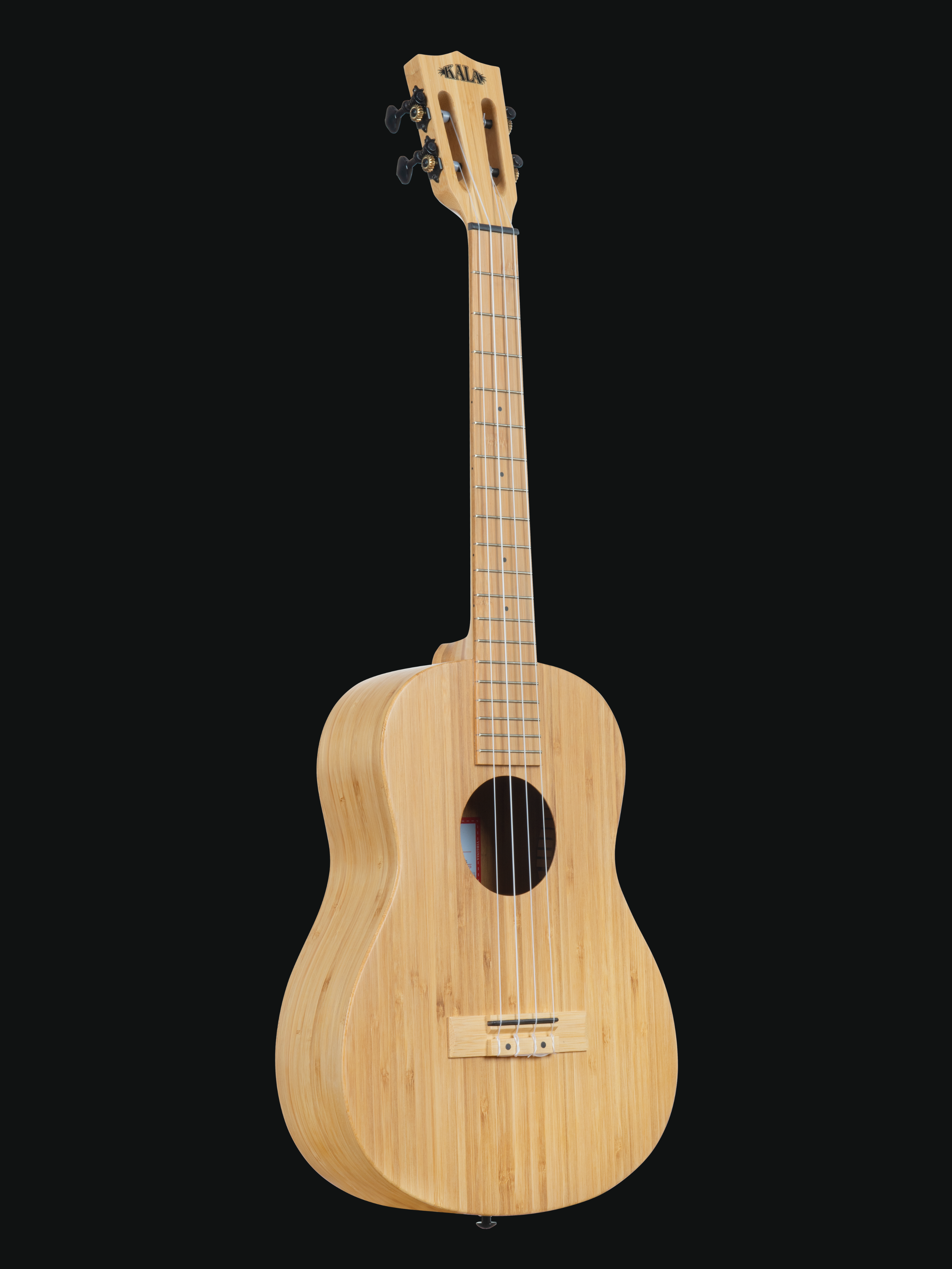 Kala Bamboo Ukulele with Kala Gig Bag - BARITONE SIZE
