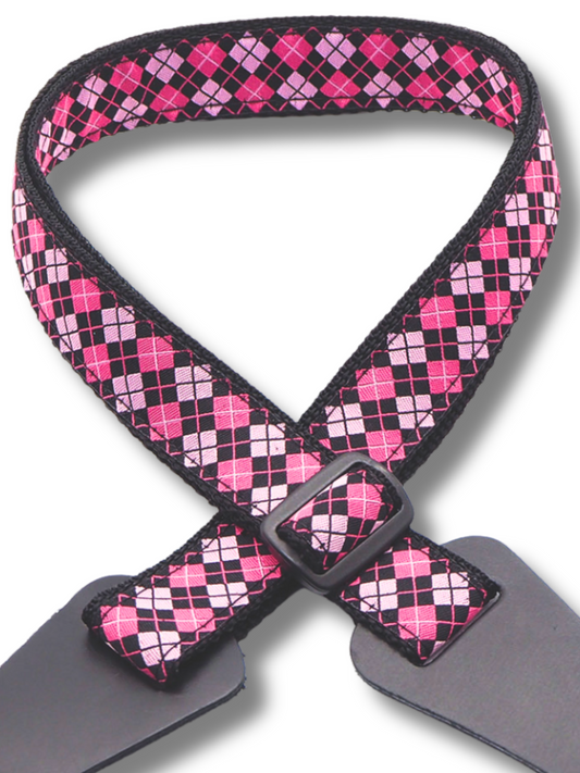 DSL Weaving POLY-JK-PINK Ukulele Strap