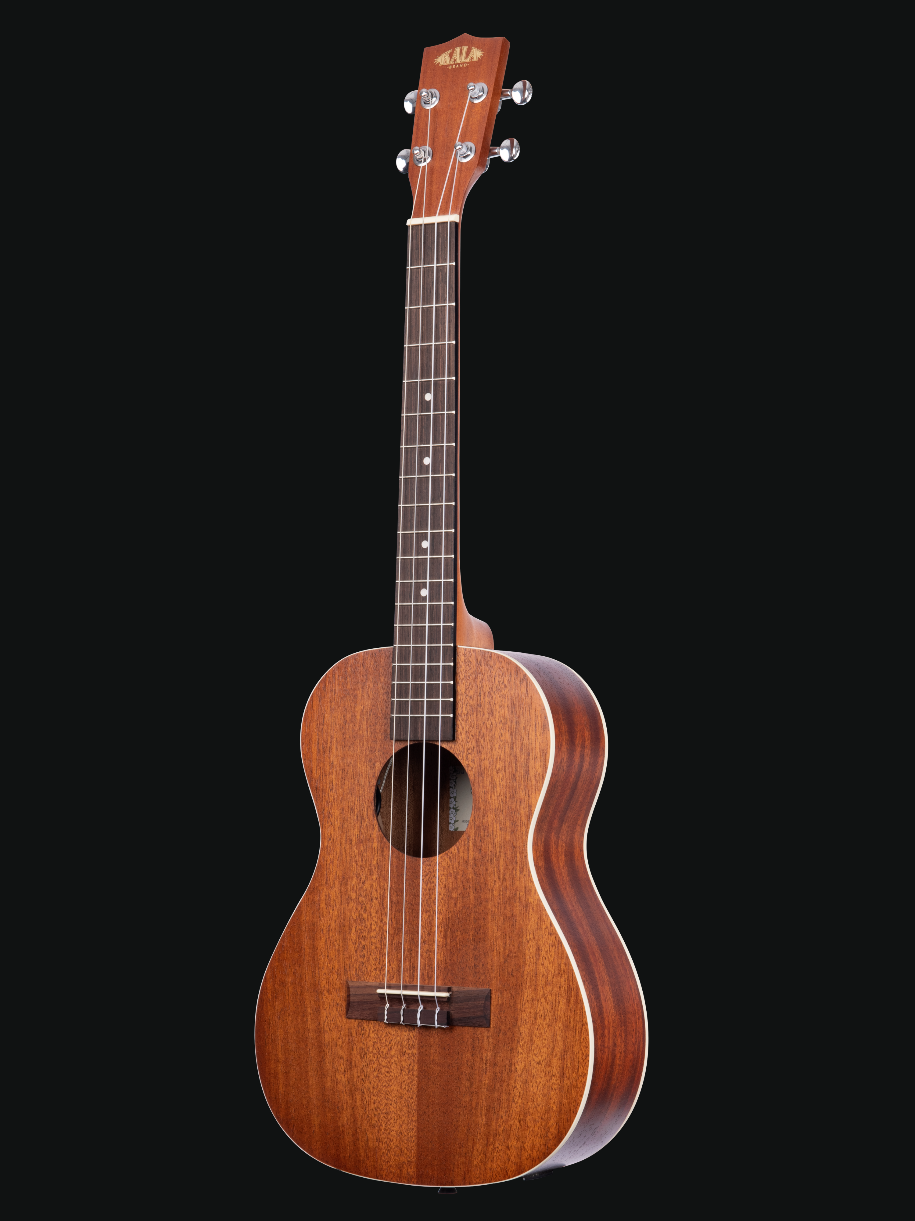 Kala Satin Mahogany Ukulele with Kala Gig Bag - BARITONE SIZE