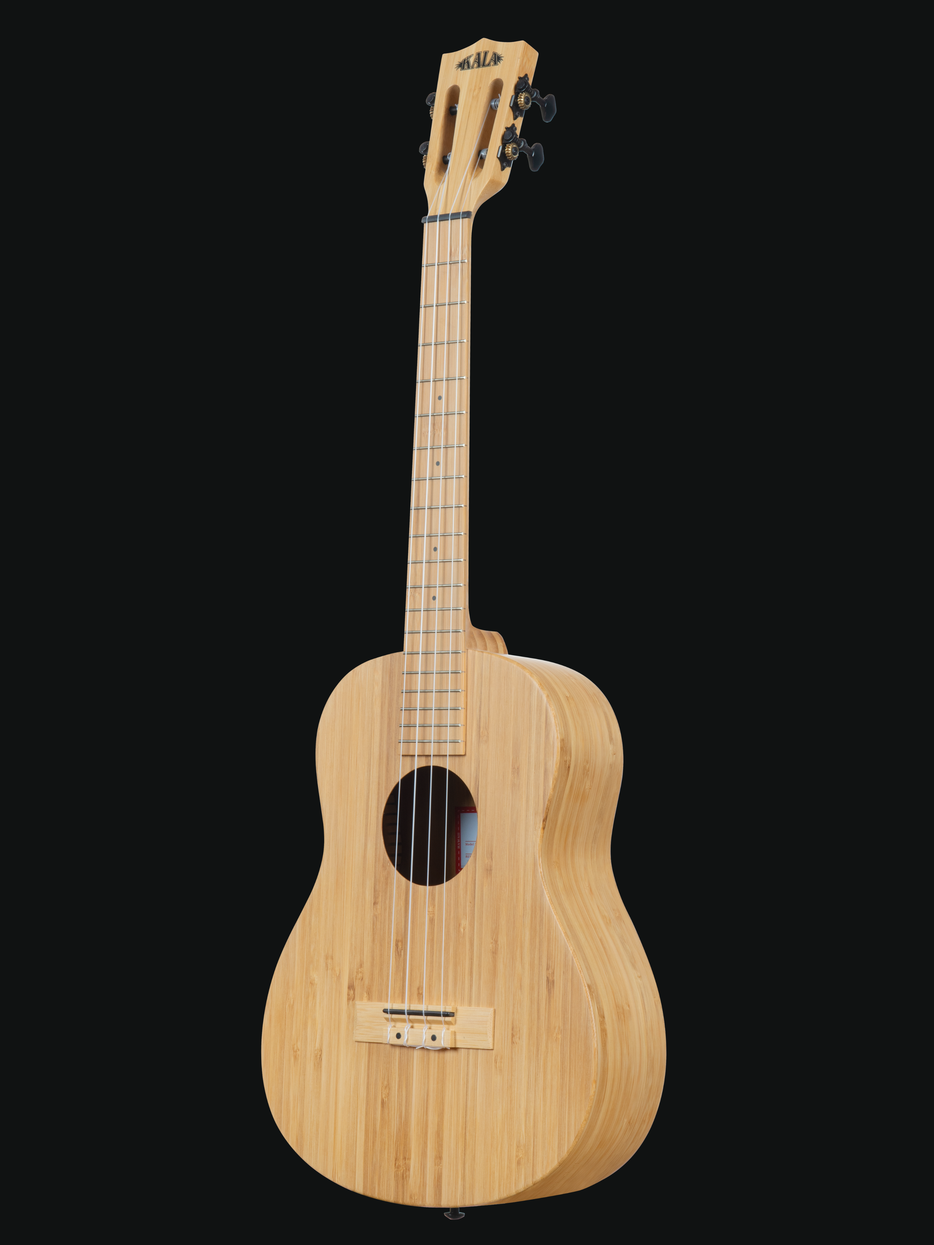 Kala Bamboo Ukulele with Kala Gig Bag - BARITONE SIZE