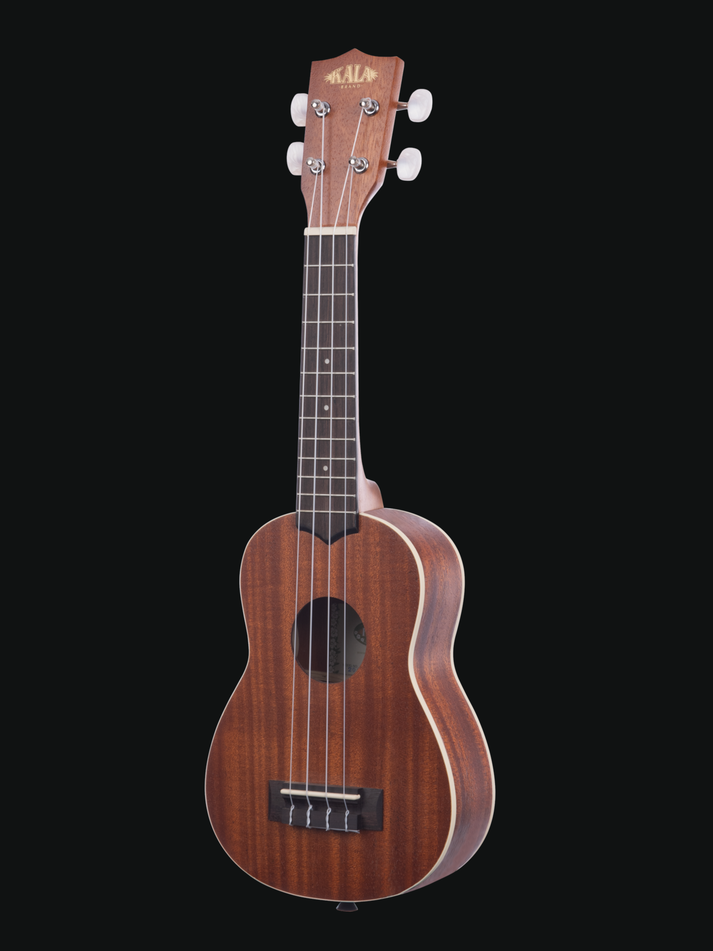 Kala Satin Mahogany Ukulele with Gig Bag - SOPRANO SIZE