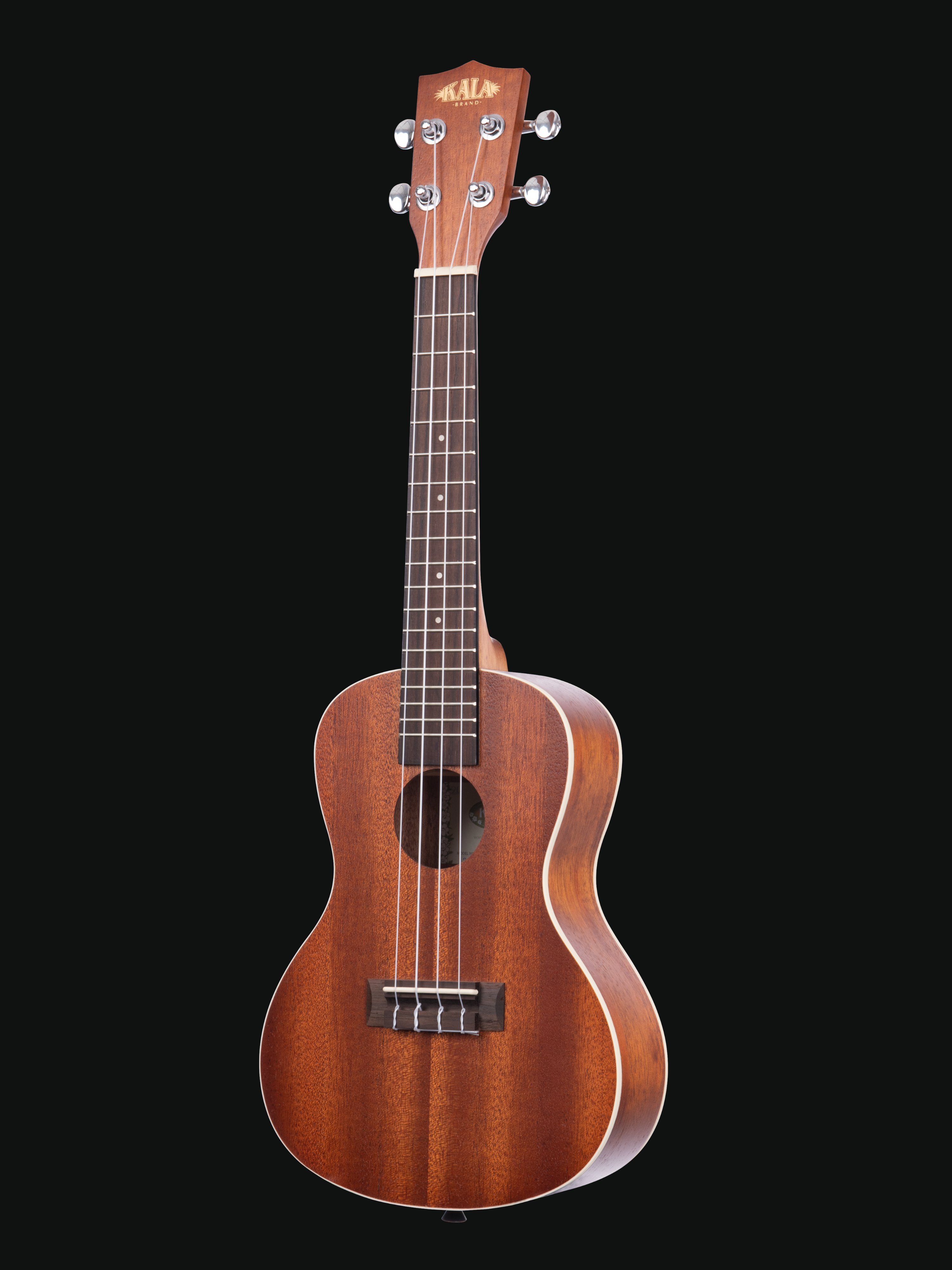 Kala Satin Mahogany Ukulele with Gig Bag - CONCERT SIZE