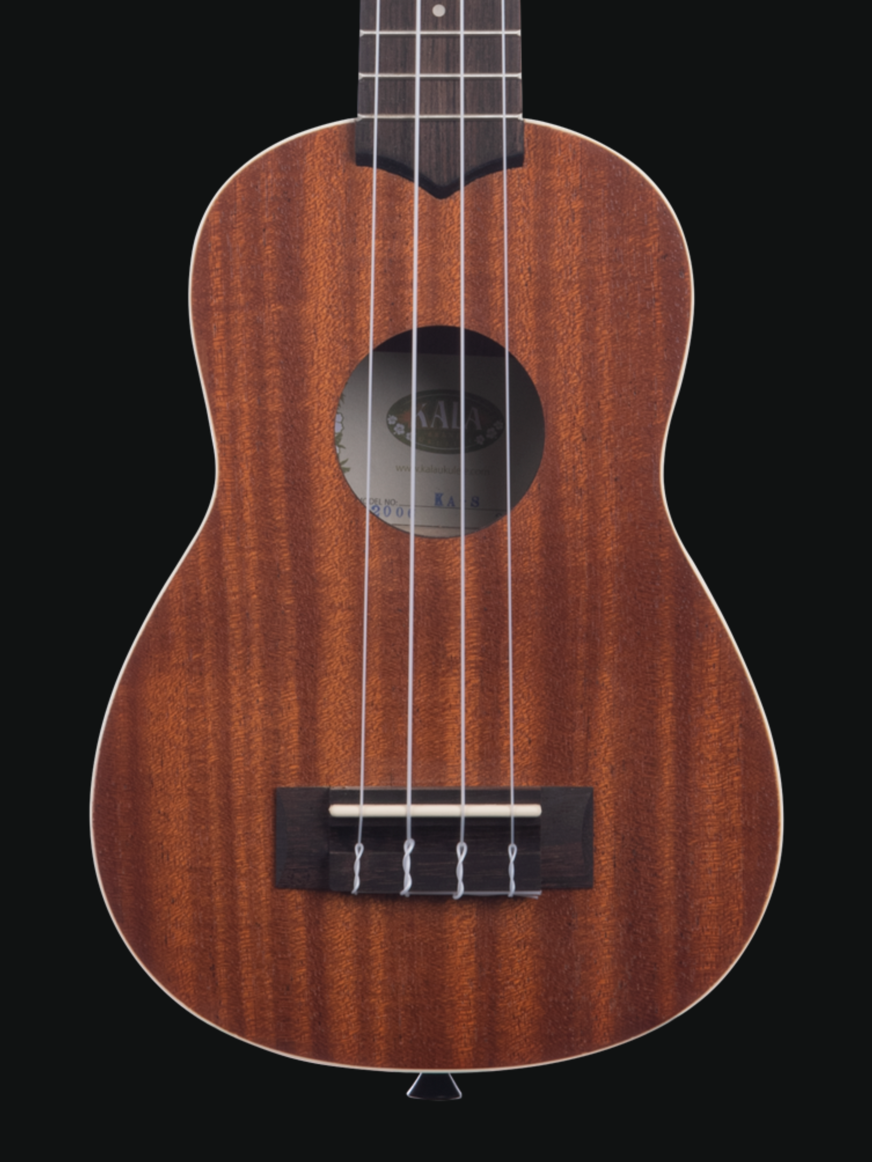 Kala Satin Mahogany Ukulele with Gig Bag - SOPRANO SIZE