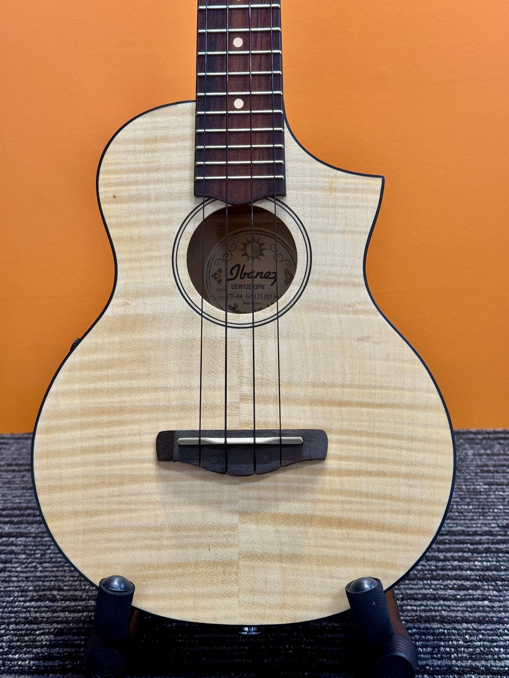 Ibanez Acoustic-Electric Concert Size Ukulele with Gig Bag - PREOWNED