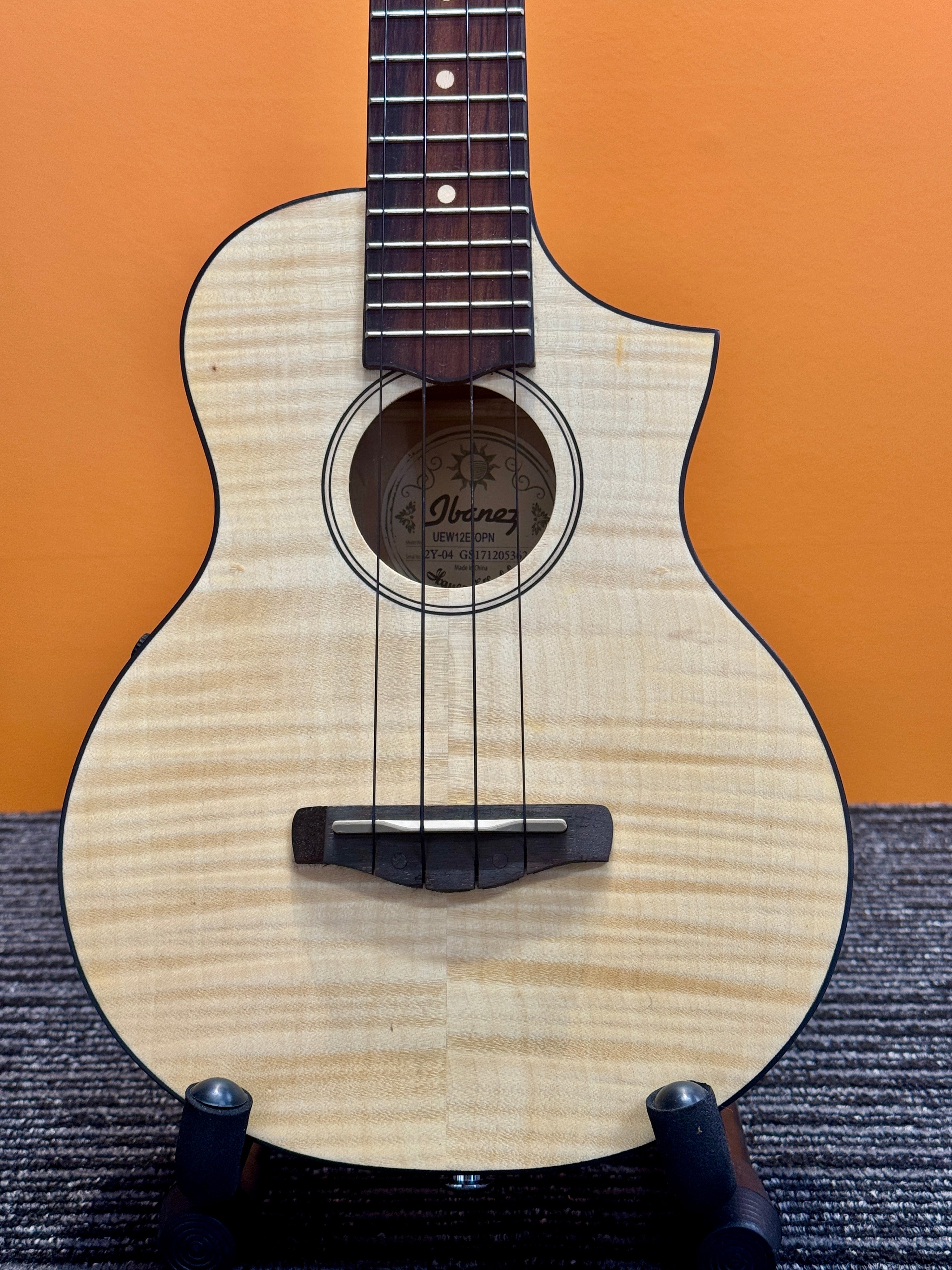 Ibanez Acoustic-Electric Concert Size Ukulele with Gig Bag - PREOWNED