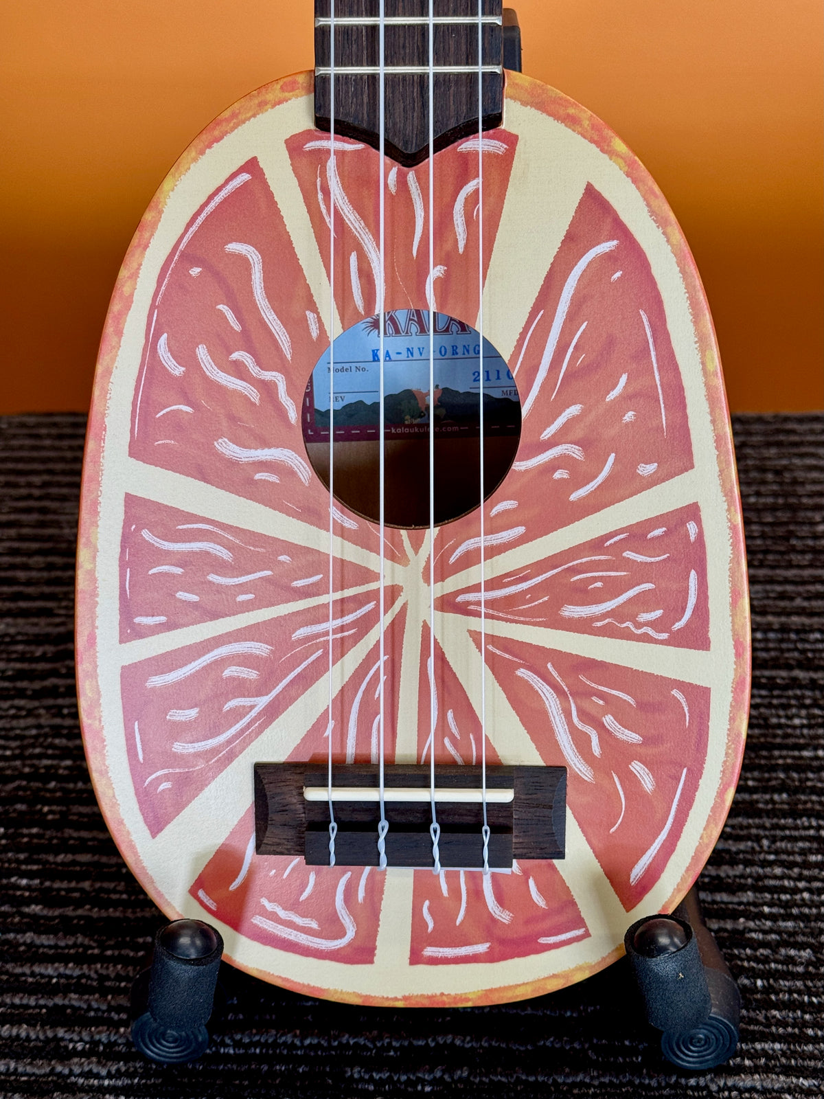 Kala Novelty Series Ukulele - ORANGE