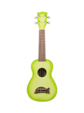 Makala Dolphin Ukulele - GREEN APPLE BURST