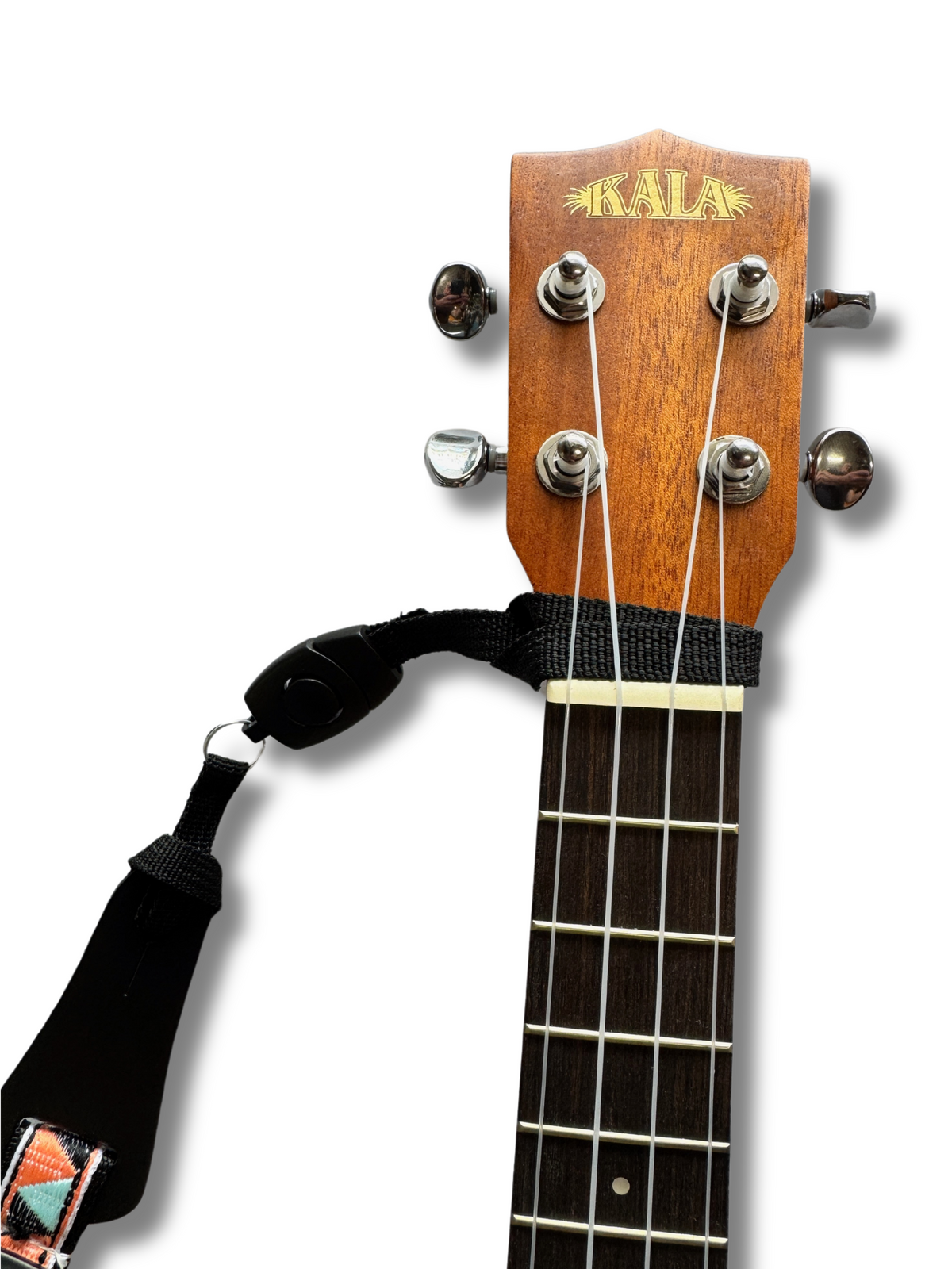 DSL Weaving POLY-HIB-BLUE Ukulele Strap